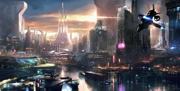 未来城市图片 未来城市图片