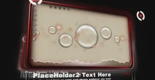 时尚动感空间相册模版