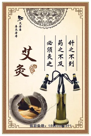 艾灸展板
