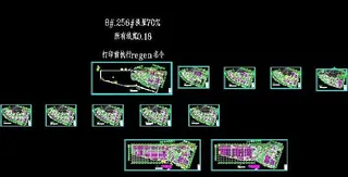 大型酒店室内给排水设计平面图