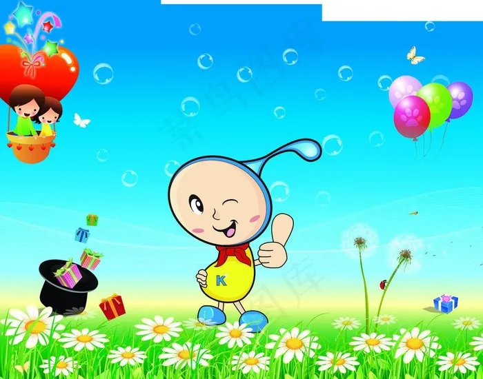 六一儿童节背景墙图片(8976X7559(DPI:40))psd模版下载