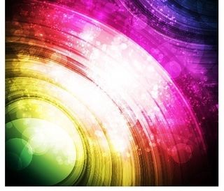 耀眼光晕炫彩线条背景矢量