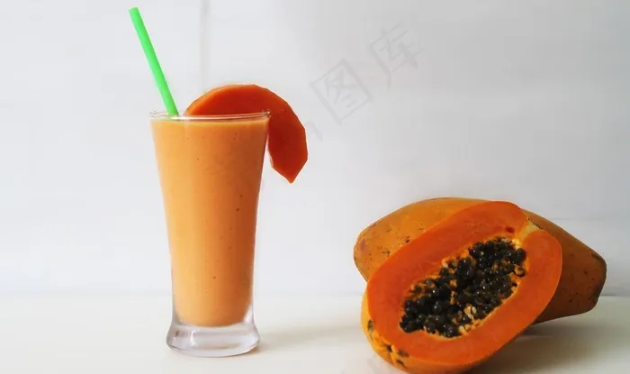 木瓜牛奶图片