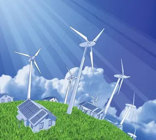 环保主题矢量素材图片