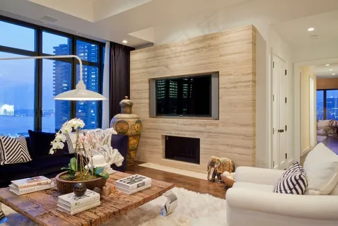 现代简约电视背景墙效果图 现代简约电视背景墙效果图