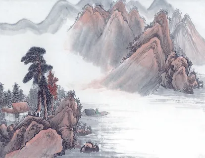 山松 画作 山松 画作