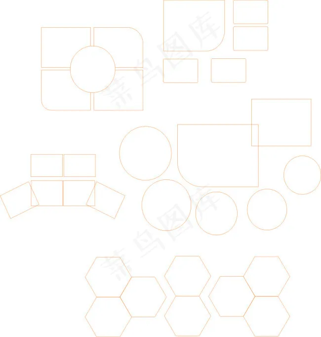 图片 排版cdr矢量模版下载
