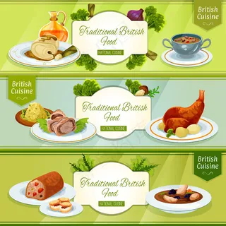 美食海报背景图片