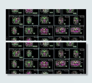 多层住宅户型图