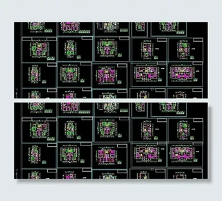 多层住宅户型图