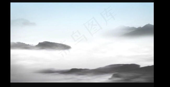 水墨画视频素材