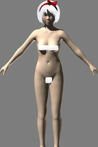 女人体 黄肤色 3D箱娘