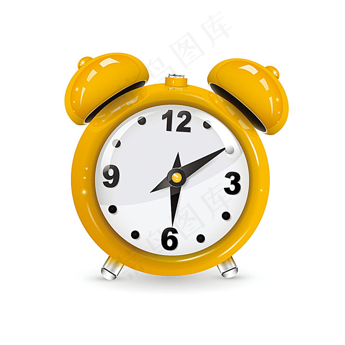 3D钟表图标设计