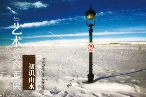 与艺术对望的距离海报设计