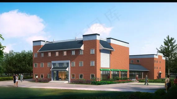 三层建筑外观 三层建筑外观