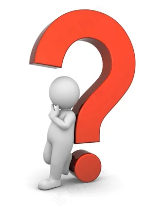 思考中的3D小人