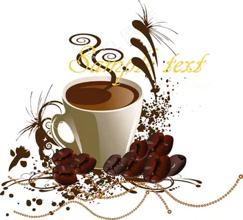 咖啡设计矢量图