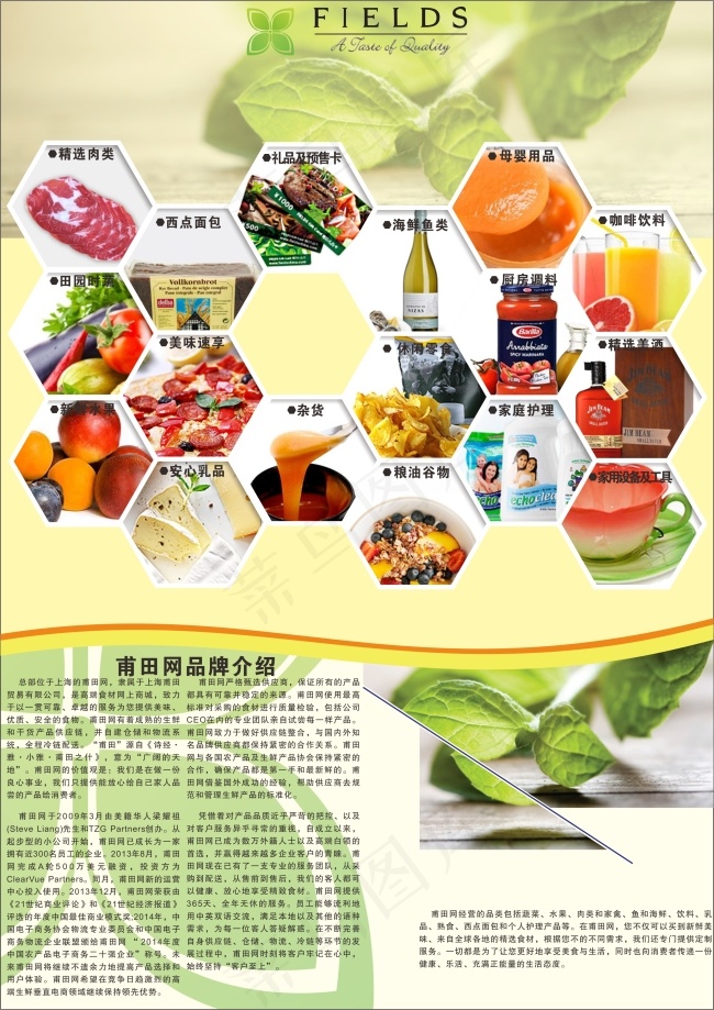 原创宣传单cdr矢量模版下载