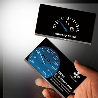 汽车服务行业名片PSD源文件下载