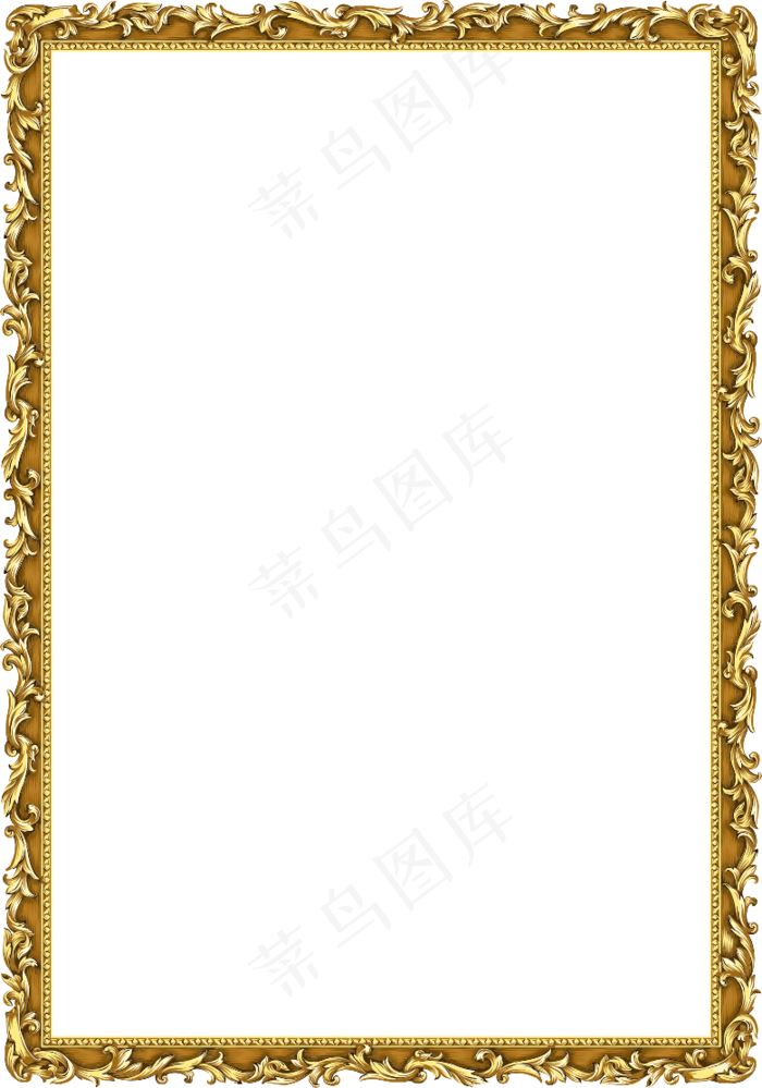 金色欧式边框