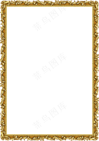 金色欧式边框