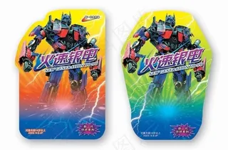 悠悠球纸板吸板包装设计图片