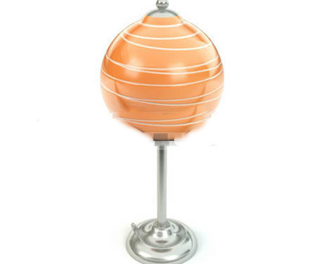 橙色的棒棒糖形状的灯