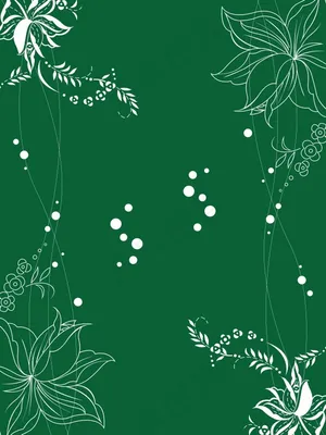 绿色底色花纹移门
