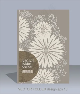 经典花纹背景10-矢量素材