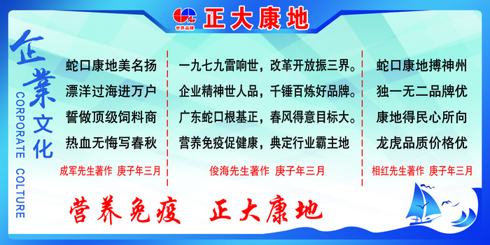 正大康地企业文化