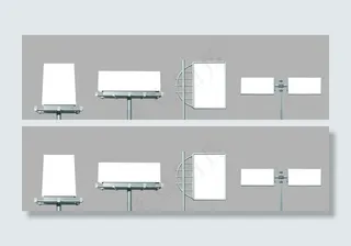 户外广告牌图片