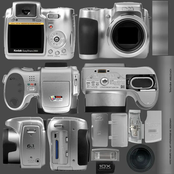 单反相机游戏模型