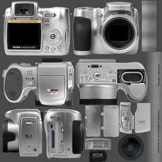 单反相机游戏模型