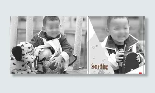 儿童摄影模板图片