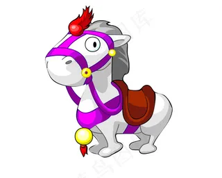 卡通马