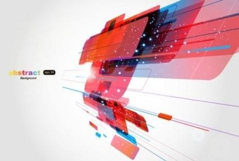 在动态背景02矢量