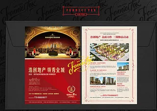 高端 地产 系列报广图片