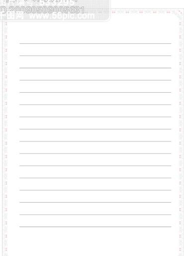 淡雅 蝴蝶花边 信纸