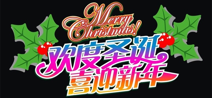 欢度圣诞喜迎新年图片