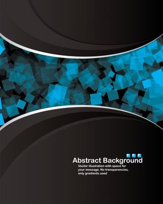 方格晶体科技素材