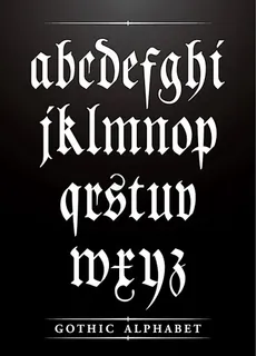 怀旧英文字体设计