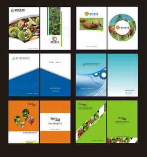 农林牧致富手册矢量图 农林牧致富手册矢量图