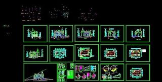 古城堡建筑设计施工图纸