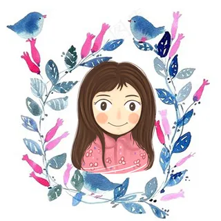 手绘卡通头像psd源文件