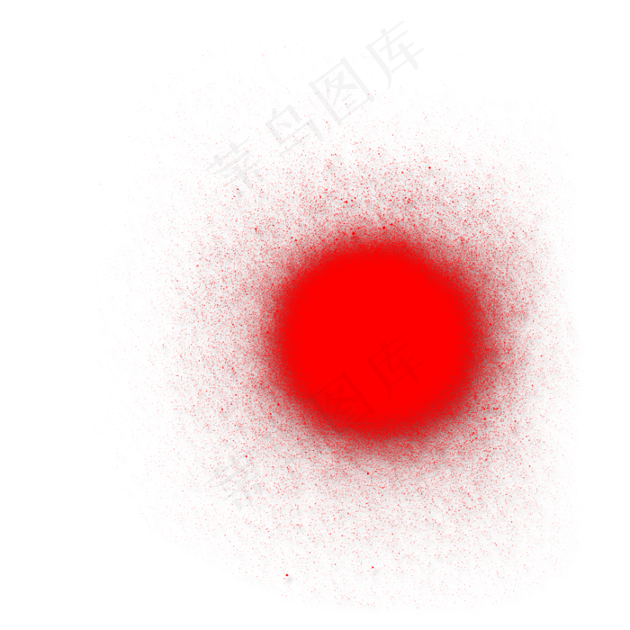 水彩红色艺术太阳(2600*2600px 300 dpi )psd模版下载