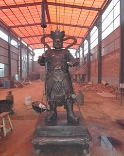铜佛像 四大天王图片