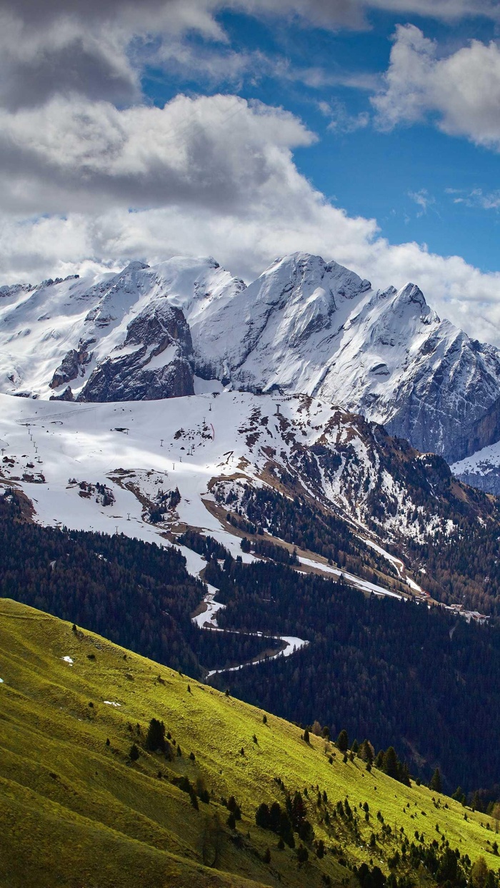 雪峰高清摄影图片