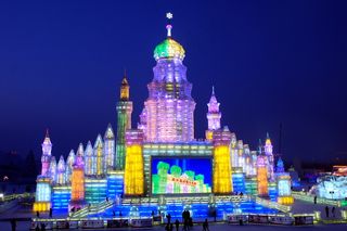 哈尔滨冰雪大世界图片