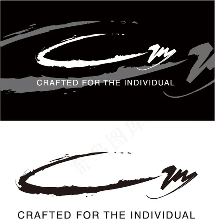 ai cmy 黑白简约 商用经典logoai矢量模版下载