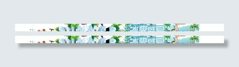 夏季地贴图片cdr矢量模版下载